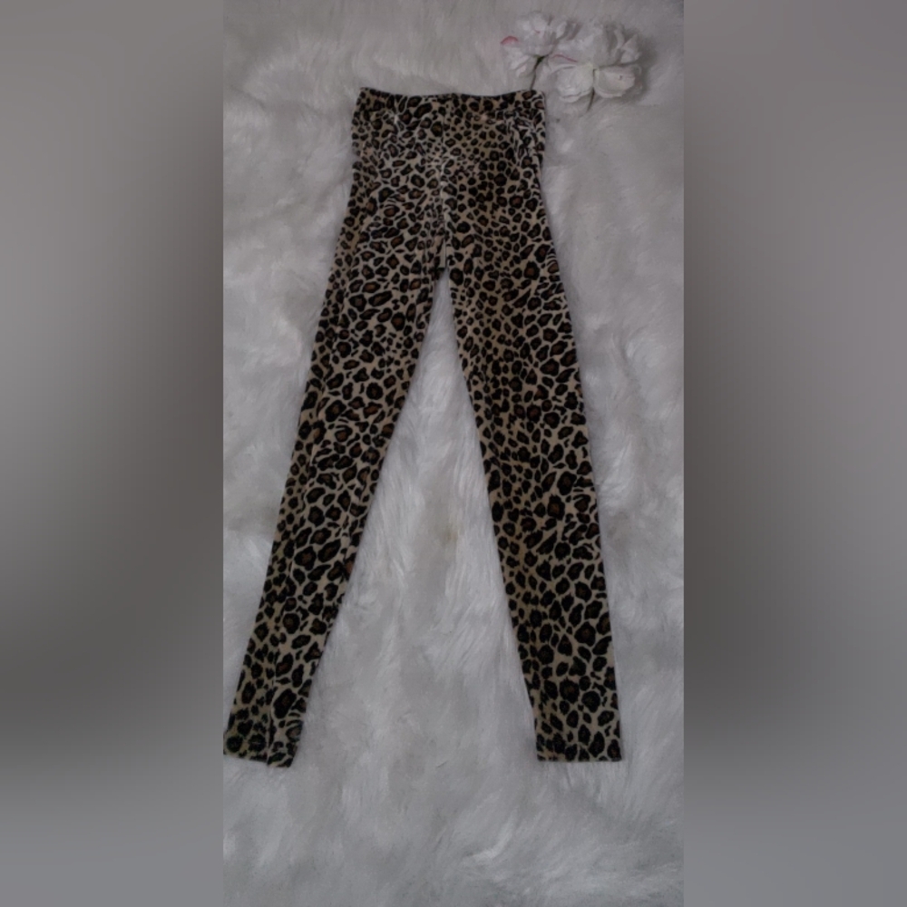 Forever 21 Leopard Print Leggings Size S